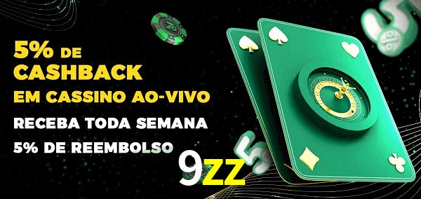 Promoções do cassino ao Vivo 9zz